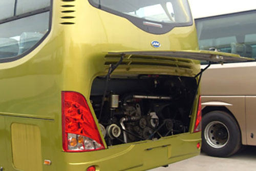  大巴后引擎盖气弹簧